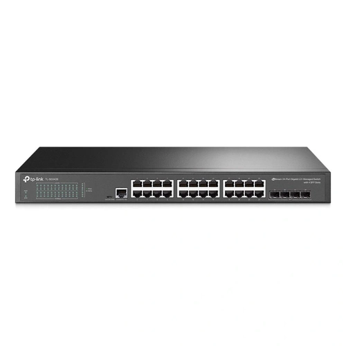 Switch Tp-link 24 Portas 4 Slots Sfp Gerenciável - Tl-sg3428