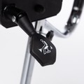 Cadeira Mocho Ergonômico Exclusiva 360° Graus Com Apoio e Suporte Cinza