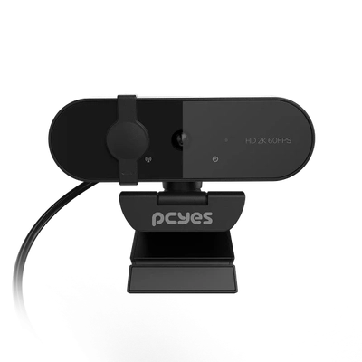 Webcam Pcyes Raza 2K Foco Automático com Microfone - Rz2k01