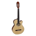 Violão Eletroacústico Nylon Mini Jumbo Cutaway  Gnf-1d Ceq Ns Natural Satin, Com Afinador e Equalizador