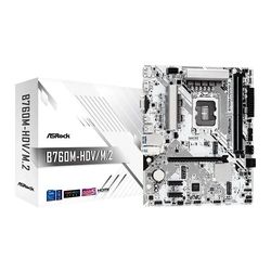 Placa Mãe LGA 1700 Asrock B760m-hdv/m2 Ddr5