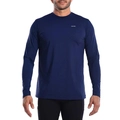Camiseta Manga Longa Solarpro Uv - Azul Marinho (Hard Adventure)