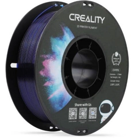 Filamento 3d Creality Cr-petg 175mm Azul Transparente - 3301030036