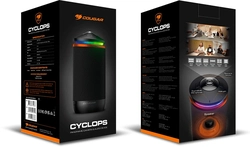 Câmera 360, vídeo panorâmico e dispositivo de áudio, Cougar, CYCLOPS - 3MCAM3RB.0001P