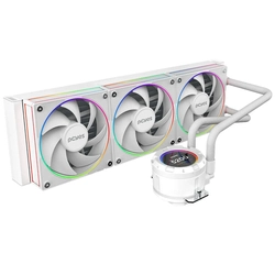 Water Cooler Pcyes Vision White Ghost 360MM Display LCD - VS360WG