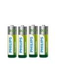 Pilha Recarregável AA Philips 2500mah ( pequena ) com 4 unidades.
