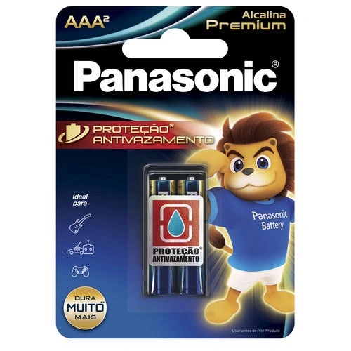 Pilha Alcalina Premium Aaa Com 2 Lr03egr/2b96
