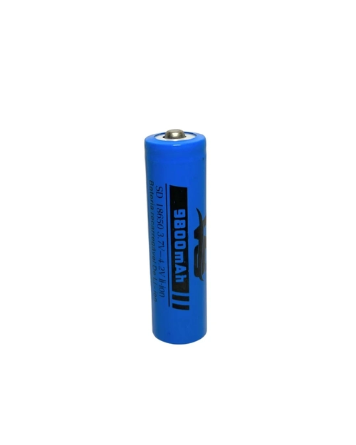 1un. Bateria Recarregável 3.7v- 4.2v li-ion/ 9800mah Lanterna Tática