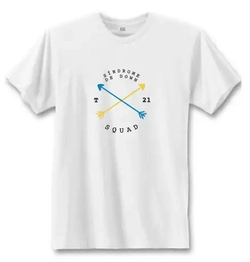 Camiseta Síndrome de Down Esquadrão T21 - Adulto Masculino