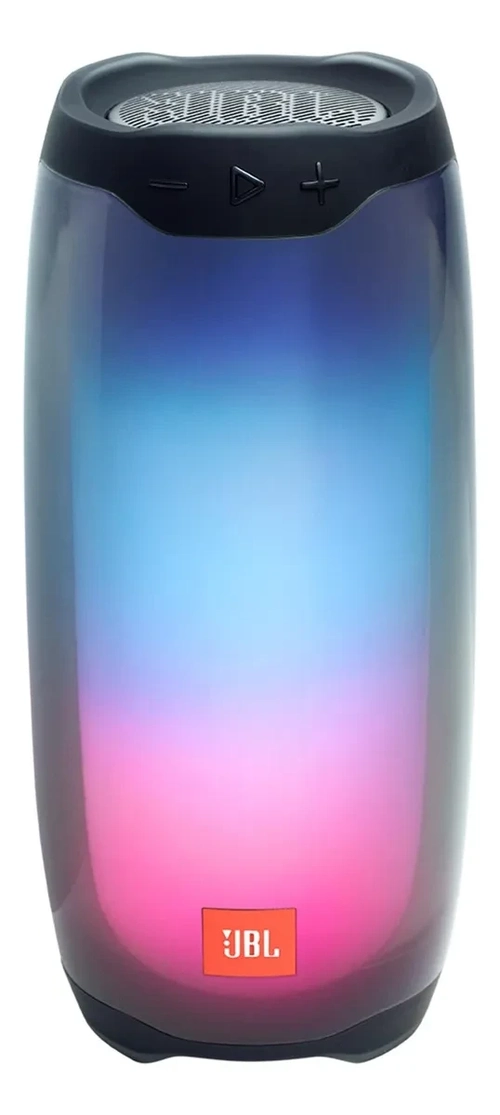 Caixa de Som JBL Pulse 4 Bluetooth Portátil com Iluminação LED e Som 360°