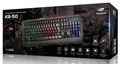 Teclado Gamer PC USB C3 Tech Gamer com Iluminação Preto Kg-50bk
