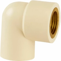 JOELHO 90 TRANSIÇÃO CPVC 28mmx1 ROSCA FEMEA