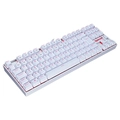 Teclado Mecânico REDRAGON KUMARA Branco Switch Vermelho - K552W-2 (PT-RED)