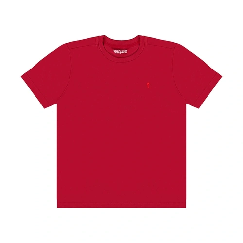 Camiseta Manga Curta Meia Malha Onda Marinha - Masculina