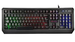 Teclado Gamer PC USB C3 Tech Gamer com Iluminação Preto Kg-50bk