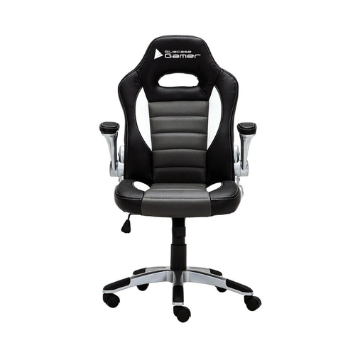 Cadeira Gamer Silver Preta Com Branco Bch-04wgybk Bluecase