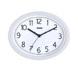 Relógio de Parede Quartz Ambiente 119002 Oval