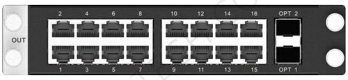 Placa Sending Card Novastar 4k H-16xrj45+2fiber - Card4k i