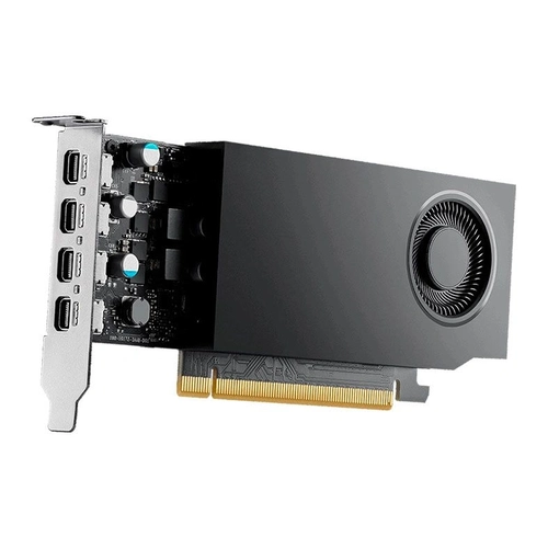 Placa de Vídeo PNY Quadro Nvidia RTX A1000, 8GB, GDDR6, 128 Bits - VCNRTXA1000ATX-PB