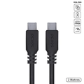 Cabo Pcyes Usb-c Tipo-c para Usb-c Tipo-c 2M Preto - Pucp-02
