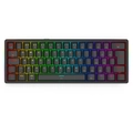Teclado Gamer Mecanico Redragon Akali 60% RGB Preto - K642-rgb PT Brown