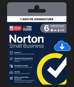 Norton Small Business 250gb 6 Dispositivos 12 Meses Esd - 21460369