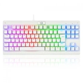Teclado Gamer Redragon Dark Avenger Lunar White RGB Switch Azul - K568w-rgb Pt-blue