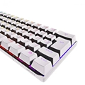 Teclado Pcyes Mecanico 60% Zot Branco Outemu Brown Hotswap Led RGB - PZWOHBWRGB