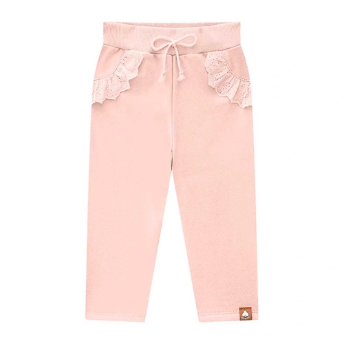 Calça Moletom Felpado Detalhe no Bolso Somnii - Feminina