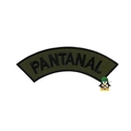 Distintivo Semicircular Bordado de Baixa Visibilidade - Manicaca (Pantanal)