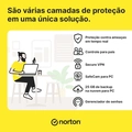 Antivírus Norton 360 Deluxe - 3 Dispositivos - 12 Meses - 21405649