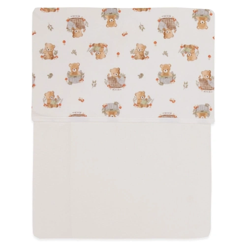 Jogo de Lençol de Berço 3 Peças Suedine Unissex - Ursinhos