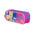 Estojo Escolar 2 Compartimentos Barbie - Sestini