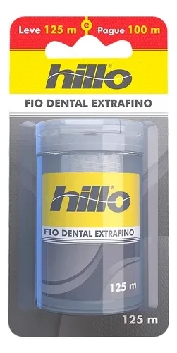 Fio Dental ExtraFino Hillo 125m