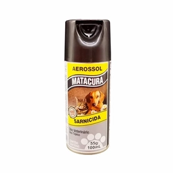 Matacura Sarnicida em Aerossol 100ml para Cães e Gatos