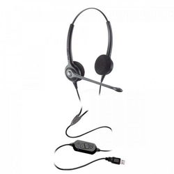 Headset Biauricular Epko Noise Cancelling Preto FELITRON