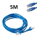 Cabo De Rede Patch Cord Cat6 Blindado 5m Azul