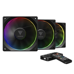 Kit Cooler Gabinete 120MM Gamdias Aeolus - M3-1203R