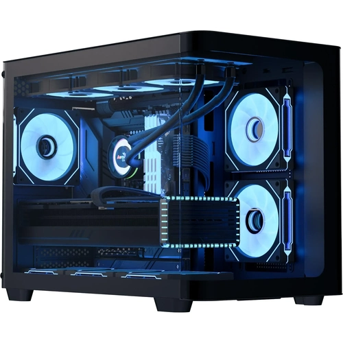 Gabinete Aerocool P300c ATX Vidro Temperado Preto - 85128
