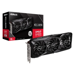 Placa de Video ASROCK AMD RADEON RX 7600 CHALLENGER PRO OC 8GB GDDR6 128 BITS 90-GA62ZZ-00UANF