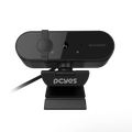 Webcam Pcyes Raza 2K Foco Automático com Microfone - RZ2K01