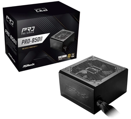 Fonte Asrock Pro 850w 80 Plus Gold Atx 3.1 - Pro-850g