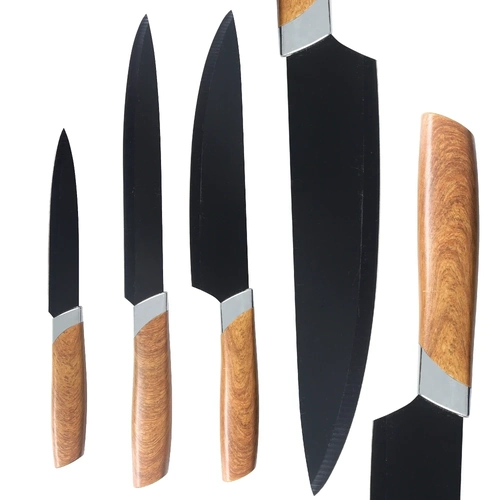 Kit 3 Facas Premium Churrasco Aço Inox Corte Afiado Grillrelax