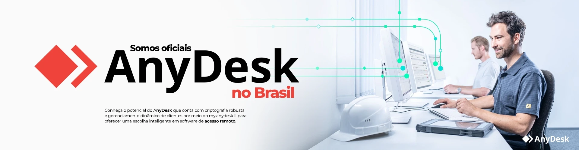 Somos Oficiais Anydesk no Brasil