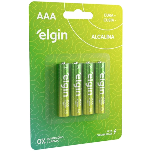 Pilha Aaa Alcalina C/4 82155