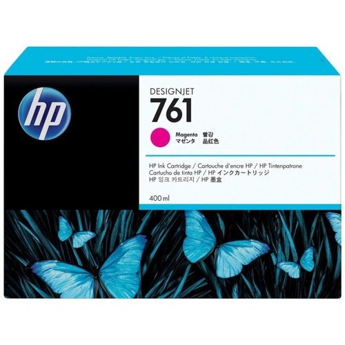 Cartucho De Tinta Hp 761 Magenta Pluk 400 Ml - Cm993a