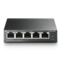 Switch TP-Link 05pt TL-SG1005P Gigabit + 4 portas com PoE - TL-SG100