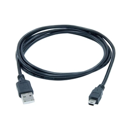 Cabo USB MD.9 conversor AM para MINI USB 5 pinos niquel filtro 1,80M - 7427