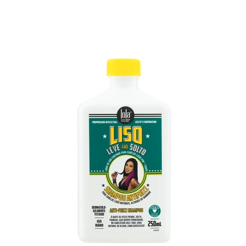 Liso, Leve e Solto Lola - Shampoo Antifrizz 250ml