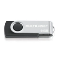PEN DRIVE 64GB MULTILASER PD590 PT